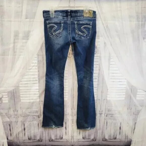 Silver Jeans Co Twisted Bootcut Jeans - Picture 2 of 2
